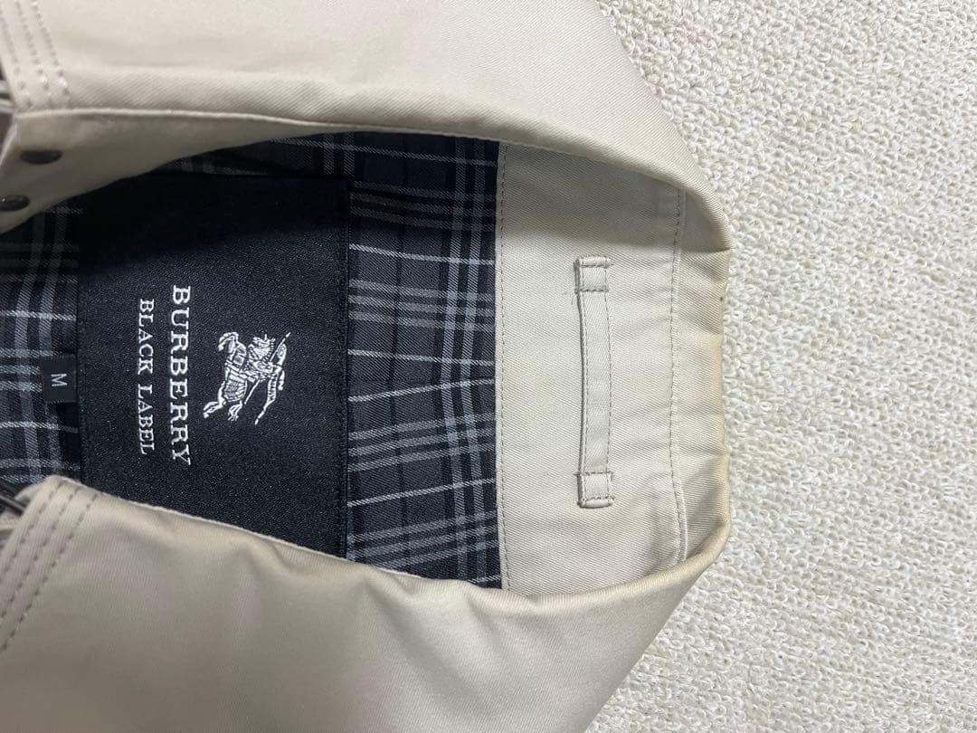 Burberryブラックレーベル　ベージュ トレンチコート ノバチェック