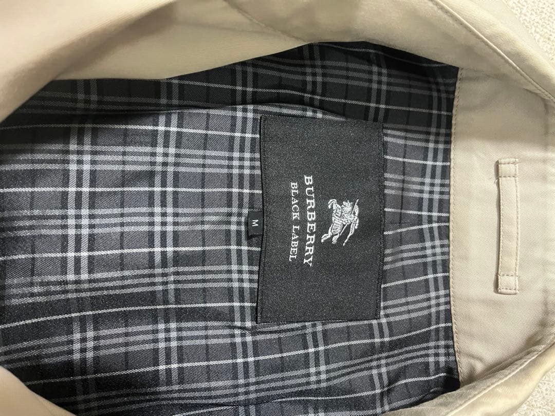 Burberryブラックレーベル　ベージュ トレンチコート ノバチェック