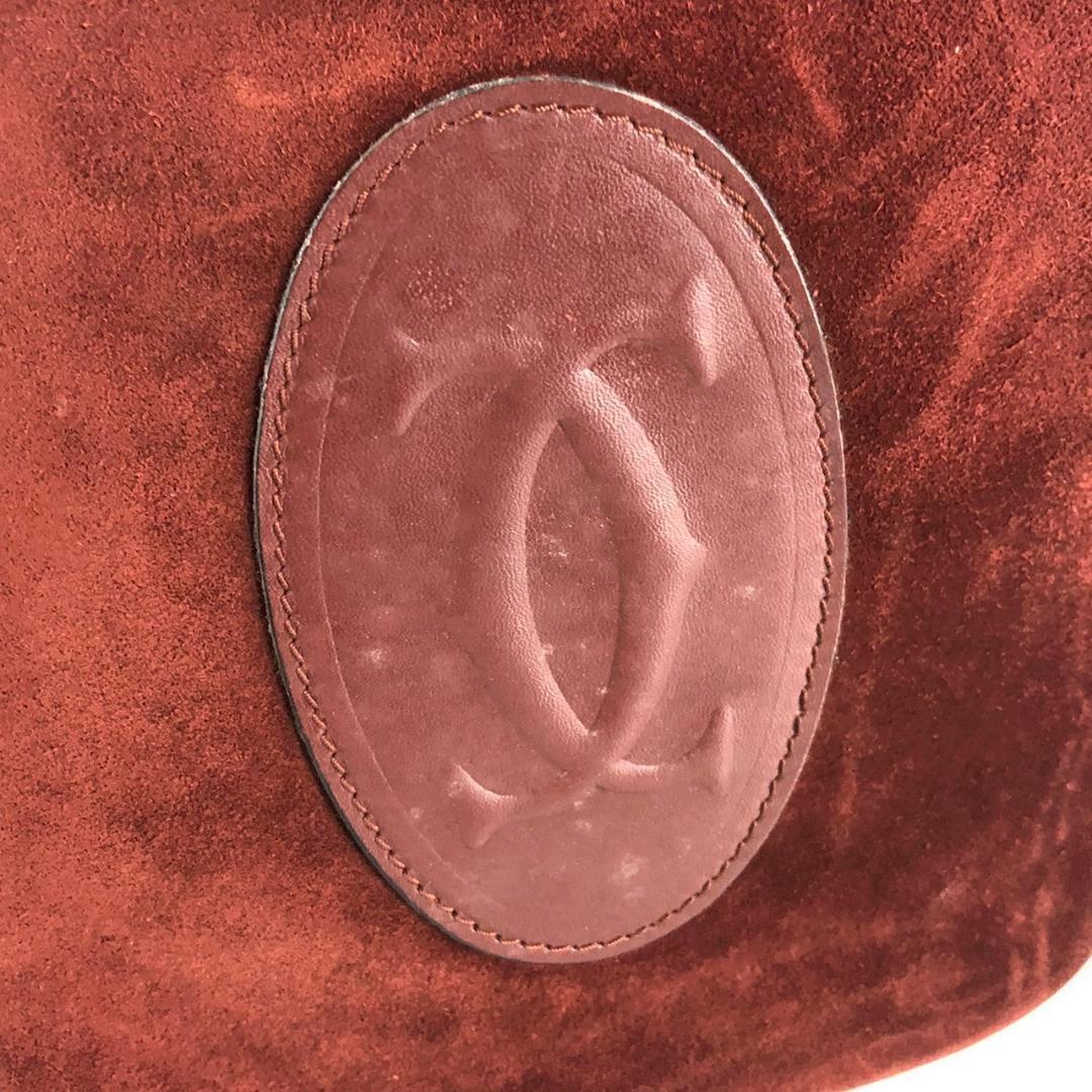 Cartier カルティエ ボストンバッグ レッド レディース ブランド