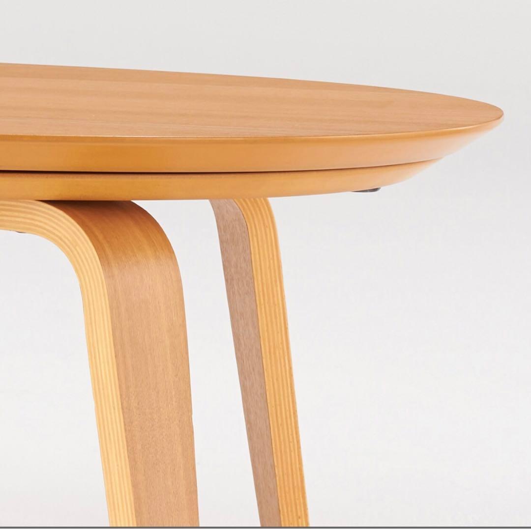 無印良品　木製 楕円形 こたつ 電源コード付き