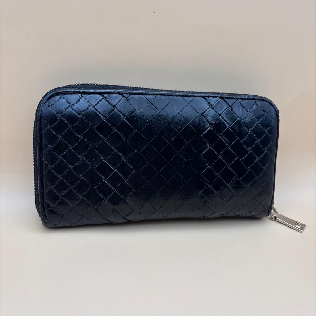 ◆正規品◆ボッティガヴェネタラウンドファスナー長財布