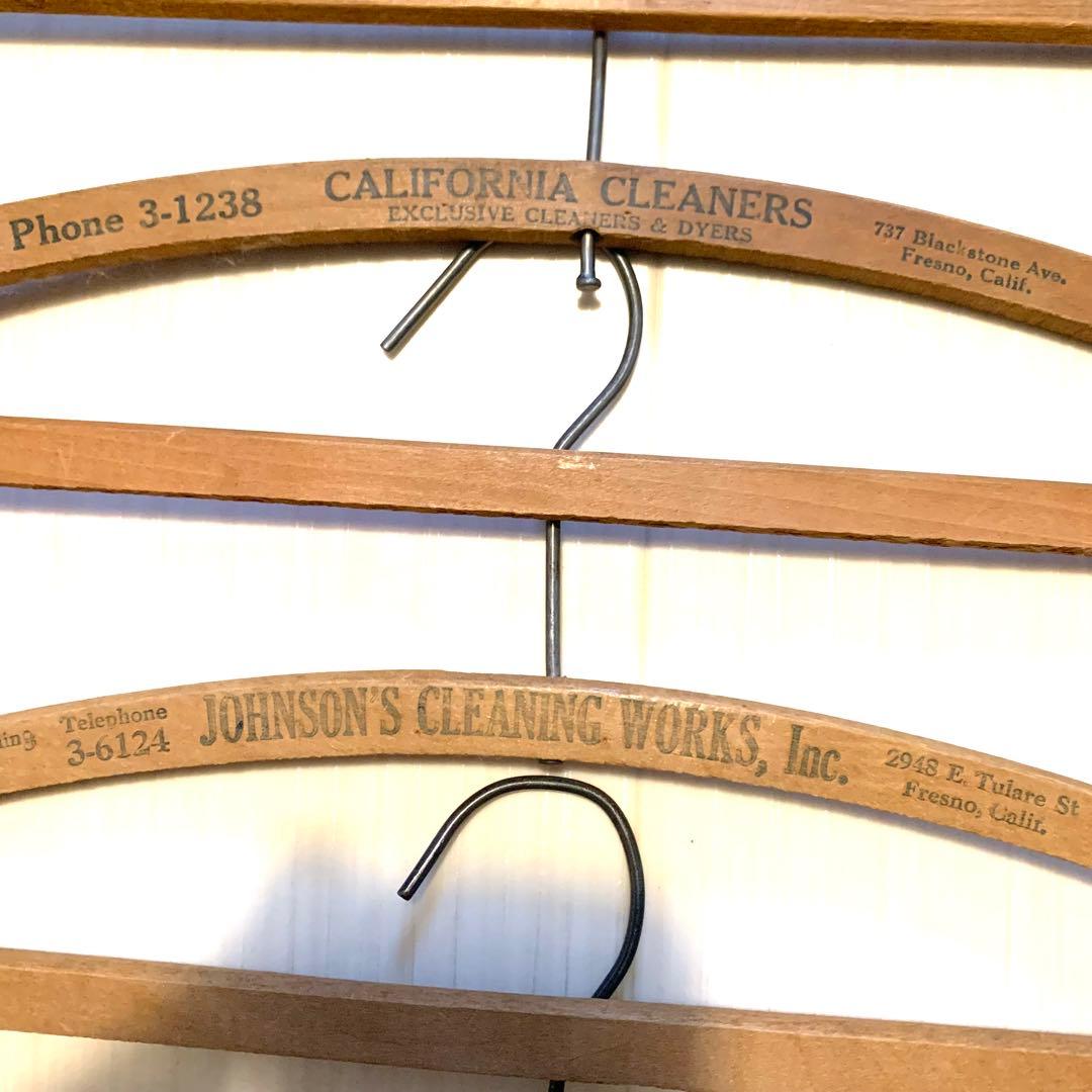 ヴィンテージ U.S.A.木製ウッドハンガー15本セット wood hanger