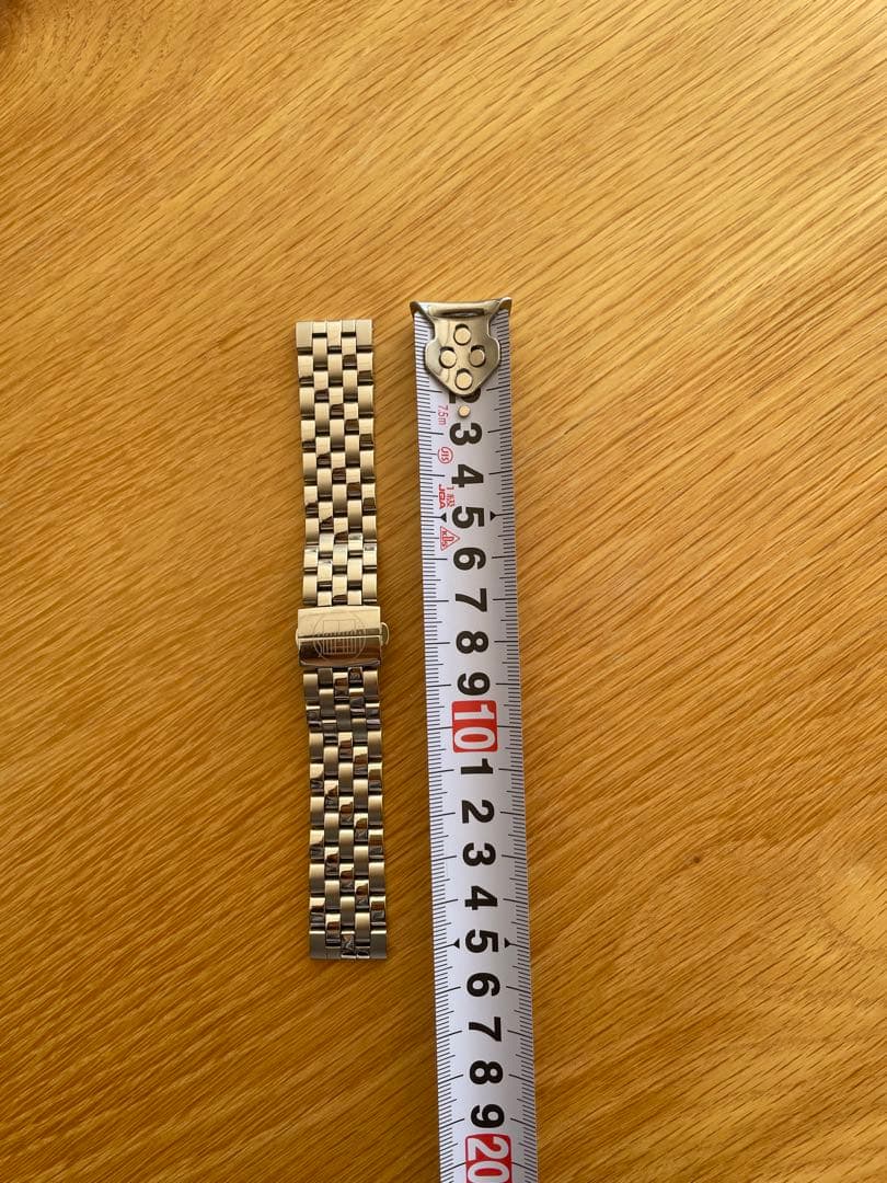 アランシルベスタイン　時計　純正ステンレスベルト　シルバー