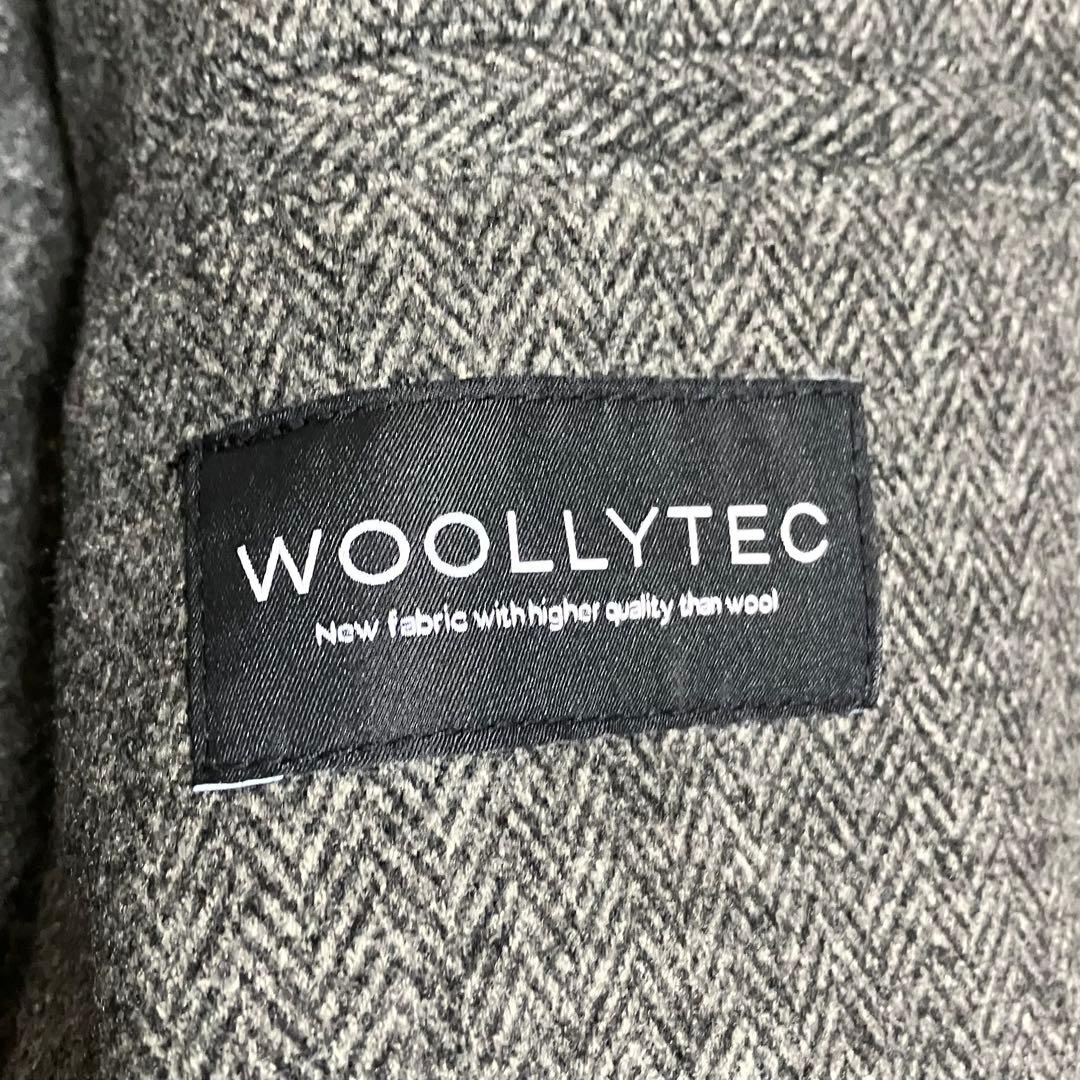 【新品タグ付き】　グローバルワーク　MBコラボ　ウーリーテック　ロングコート　L