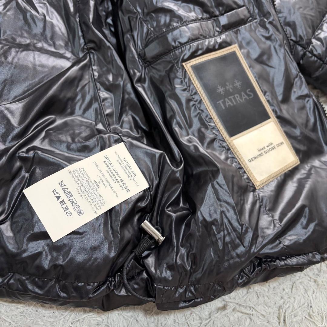16611✨タトラス DRENA Y2K シャイニー ダウンジャケット ブラック