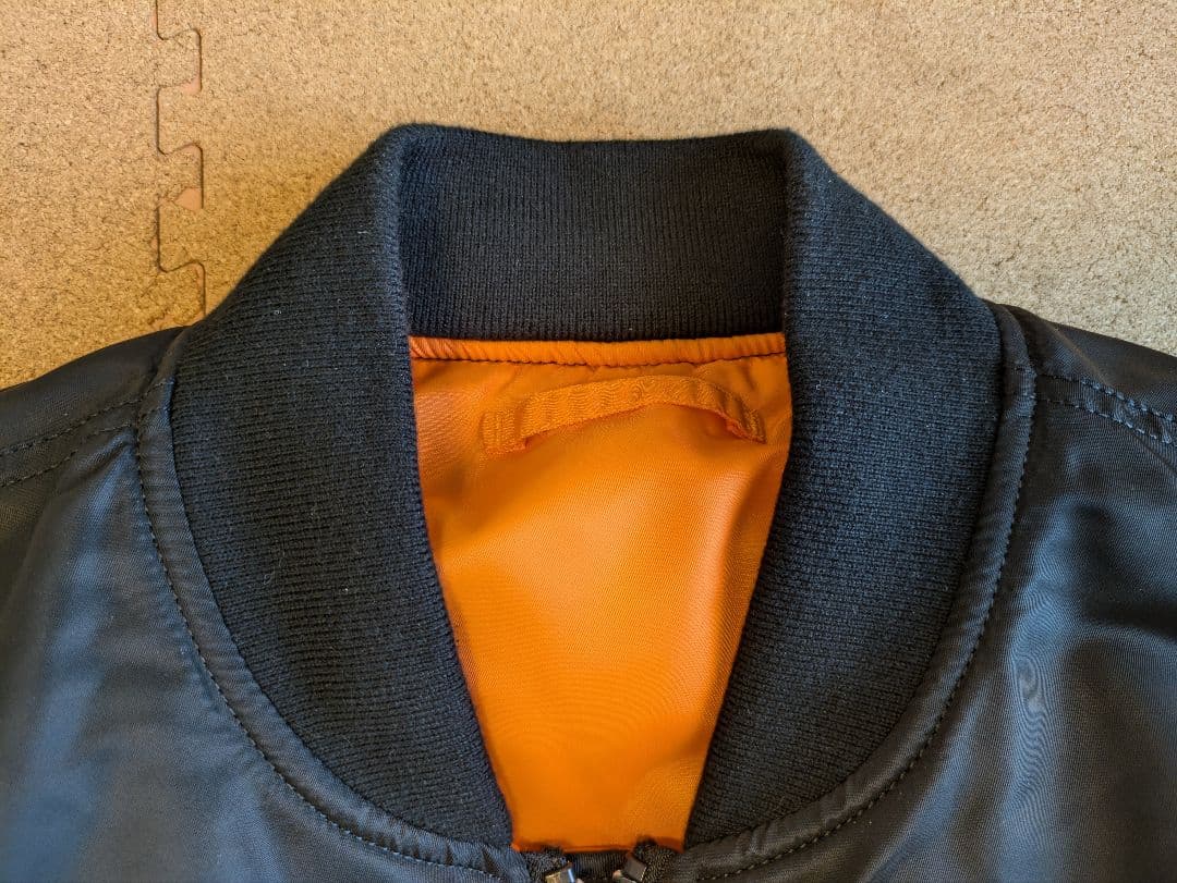 Valley Apparel バレイアパレル MA-1 ブラックXL 美品