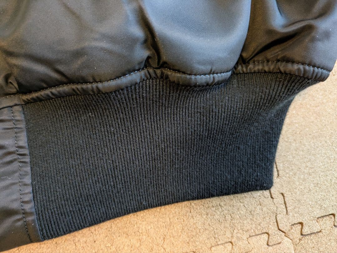 Valley Apparel バレイアパレル MA-1 ブラックXL 美品