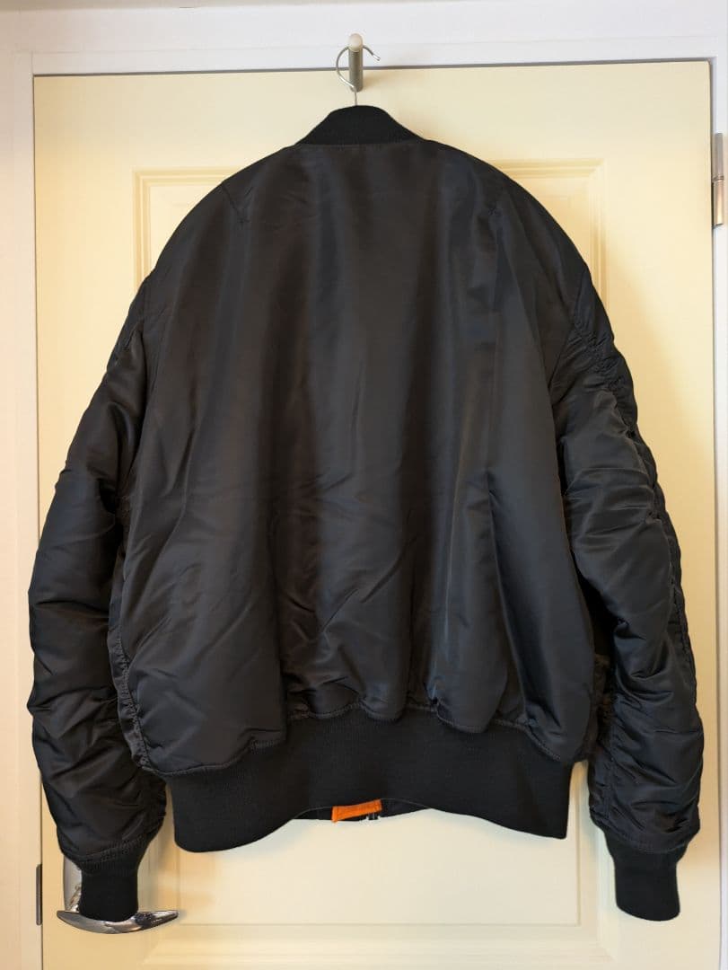 Valley Apparel バレイアパレル MA-1 ブラックXL 美品