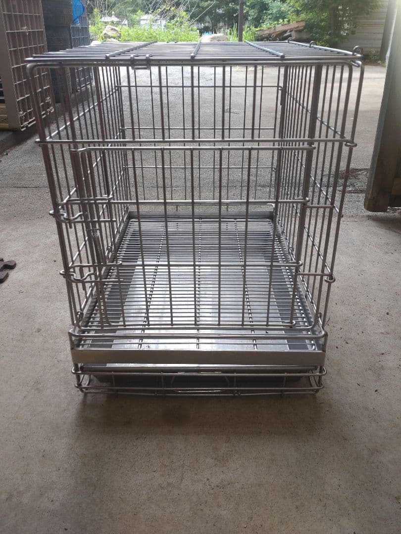 小動物用ステンレスケージ2個