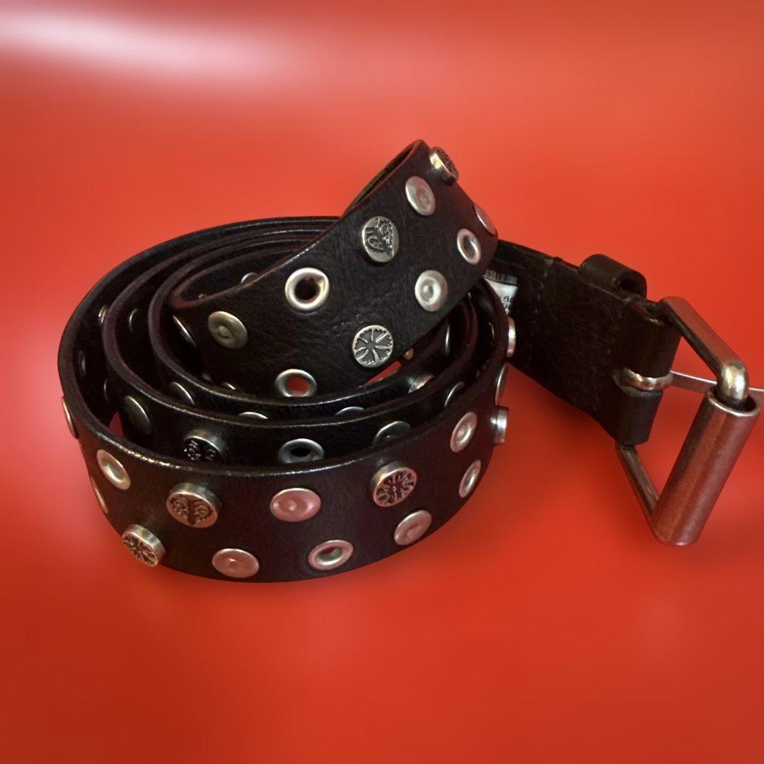 完売 ZARA Nanushka スタッズ レザーベルト ナヌーシュカ 90