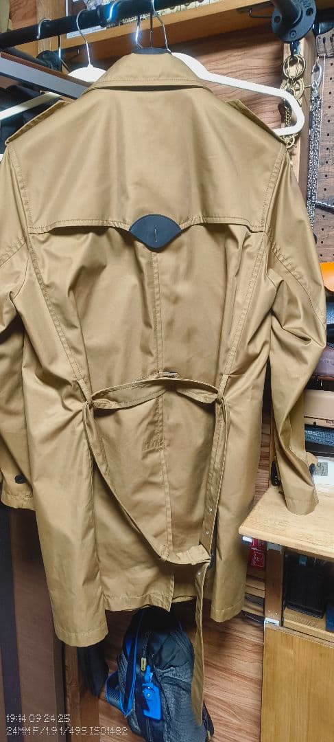 COACH コーチ トレンチコート　ダブル メンズ　Lサイズ