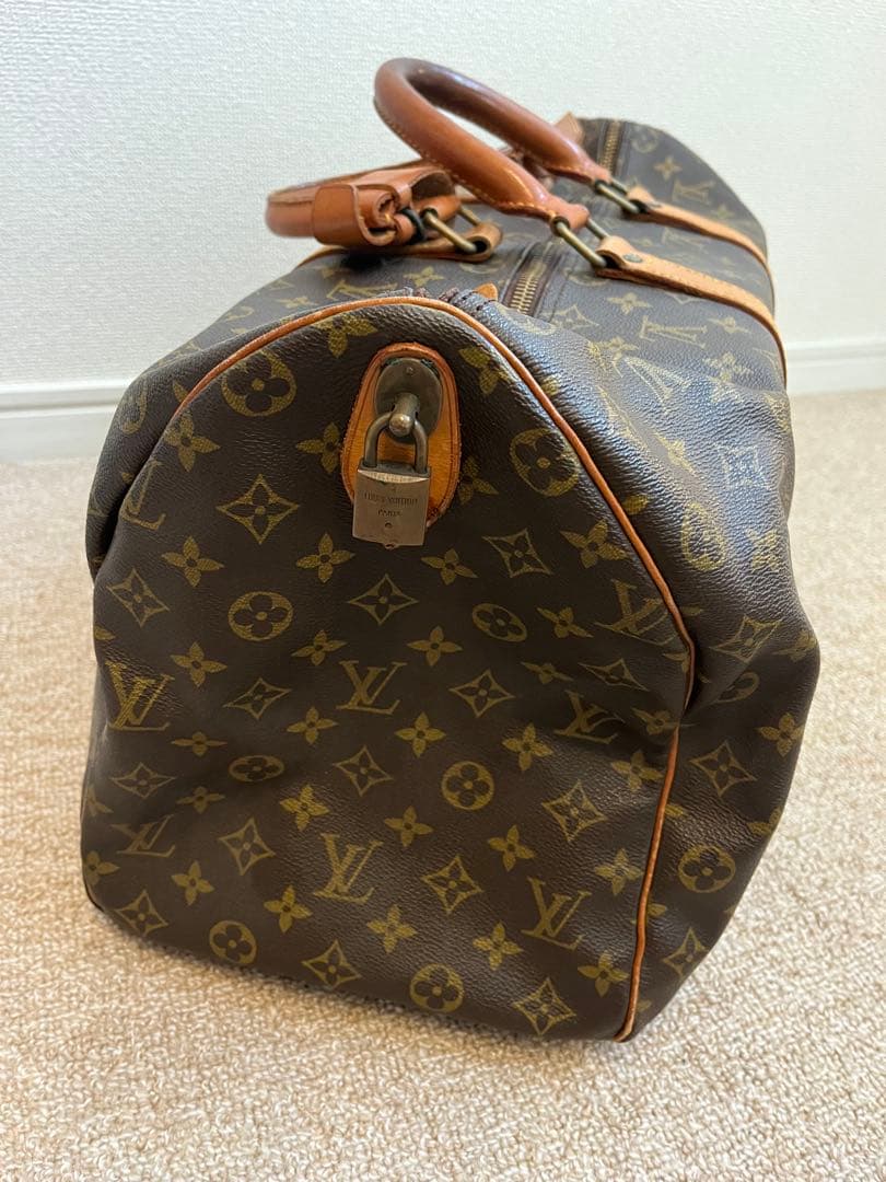 Louis Vuitton ボストンバッグ モノグラム　鍵付き