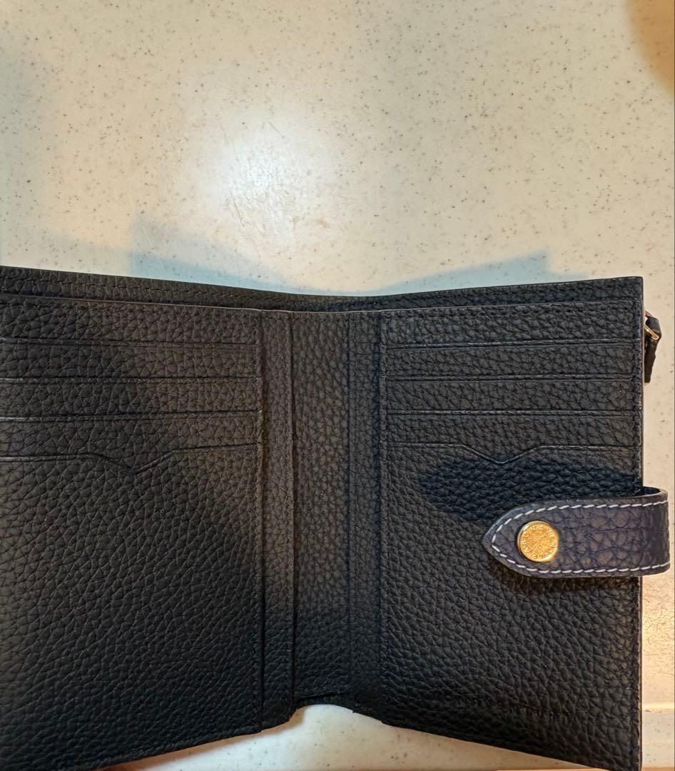 BONAVENTURA 三つ折り財布 ネイビー　本日のみの販売