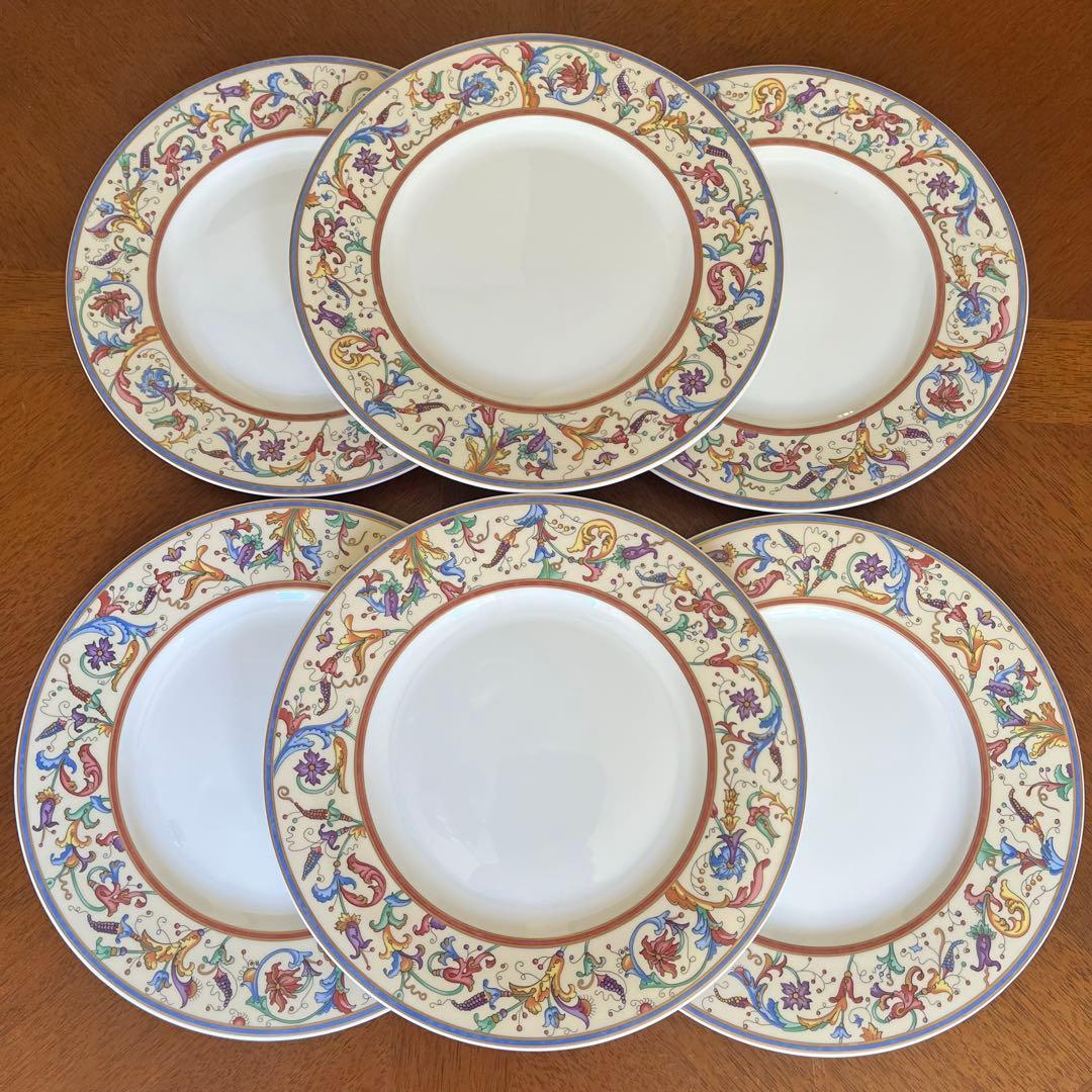 【レア美品】ビレロイ＆ボッホ★マドレーヌ★デザート皿　6枚