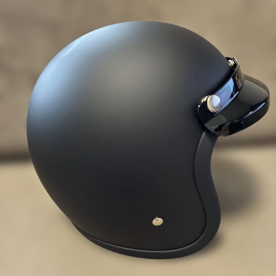 m*a様 TT＆CO 500-TX マットブラック ヘルメット