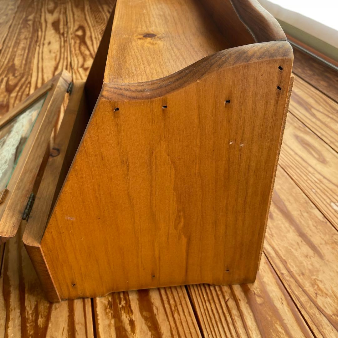 イマン imane レア 木製 ブレッドケース カントリー　アンティーク