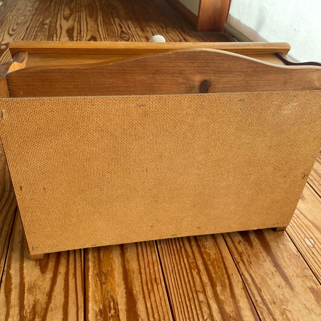 イマン imane レア 木製 ブレッドケース カントリー　アンティーク