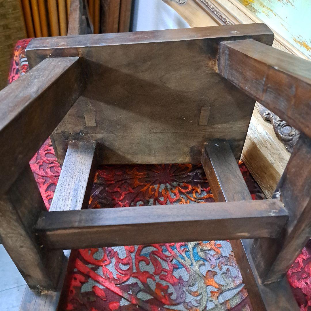 ♡古木の小椅子 花台 ♡