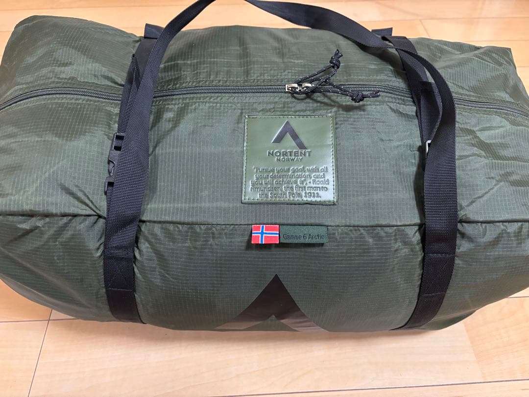 NORTENT/gamme6arctic/armygreen/保証書有