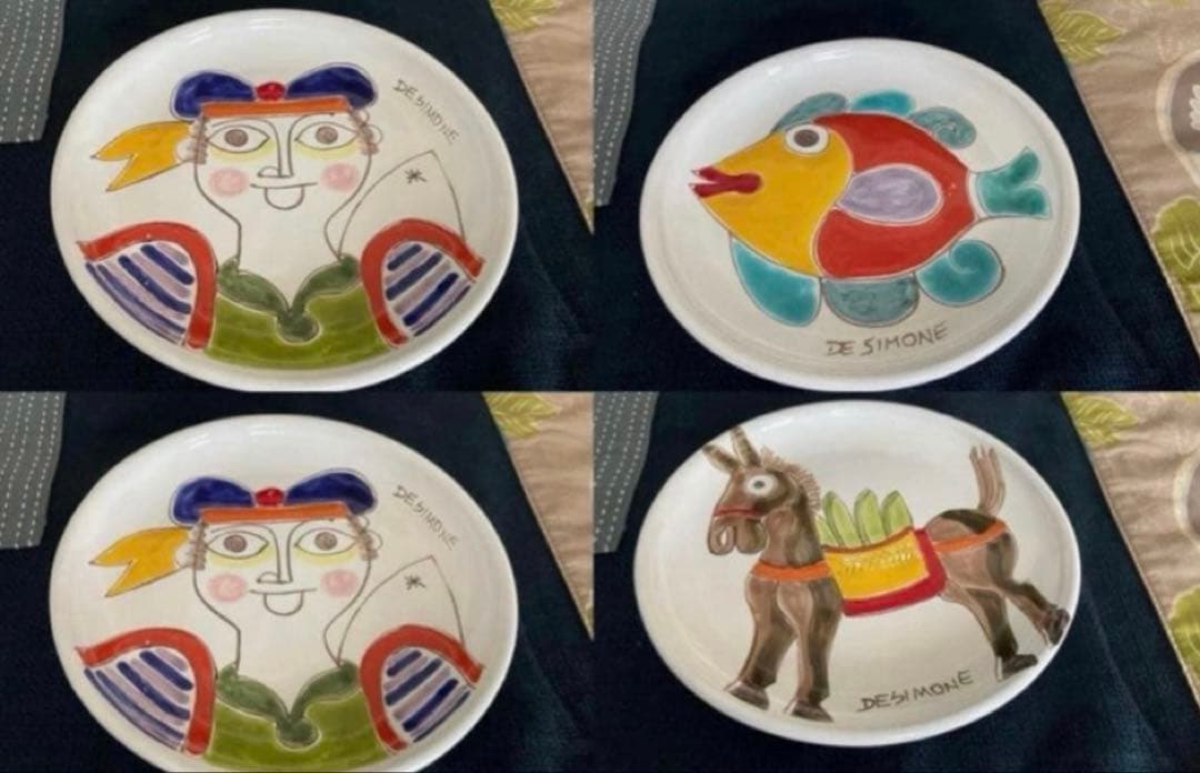 デシモーネ 小皿4枚セット