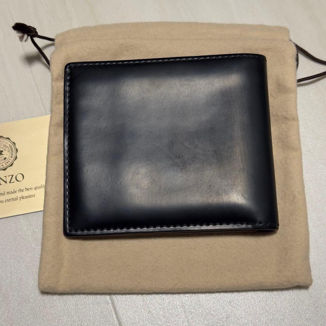 GANZO シェルコードバン2 純札入れブラック