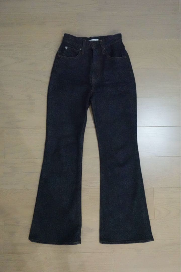 極美品 MOUSSY MVS FLARE フレア　ブーツカット　デニム　23