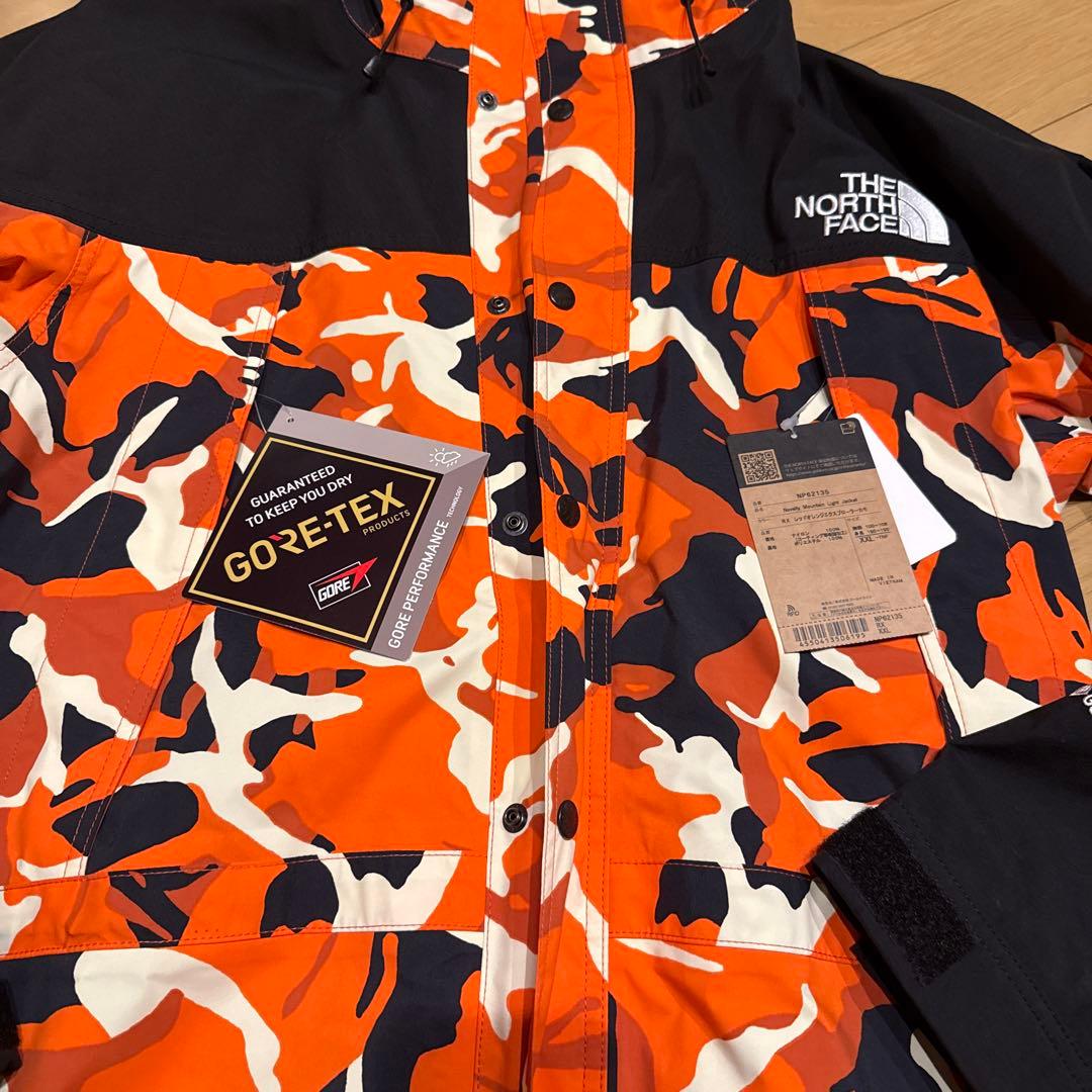 THE NORTH FACE ノベルティ マウンテンライトジャケット　迷彩 カモ