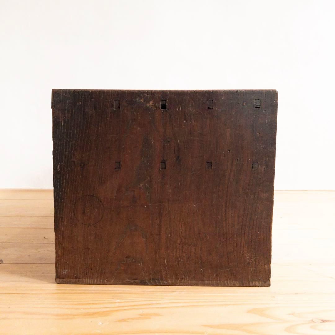 古道具 小引き出し付き 文机 ローデスク 木製