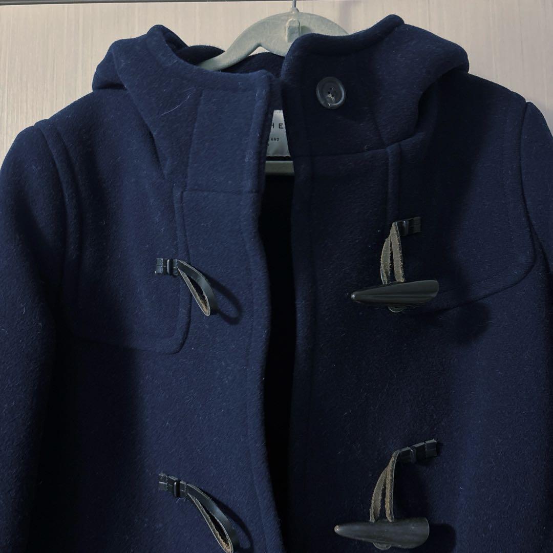 トゥモローランド　マカフィー　ダッフルコート　紺色　サイズ38