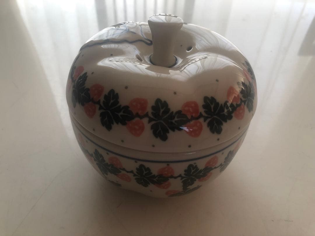 ポーリッシュポタリー ポーランド食器　いちご