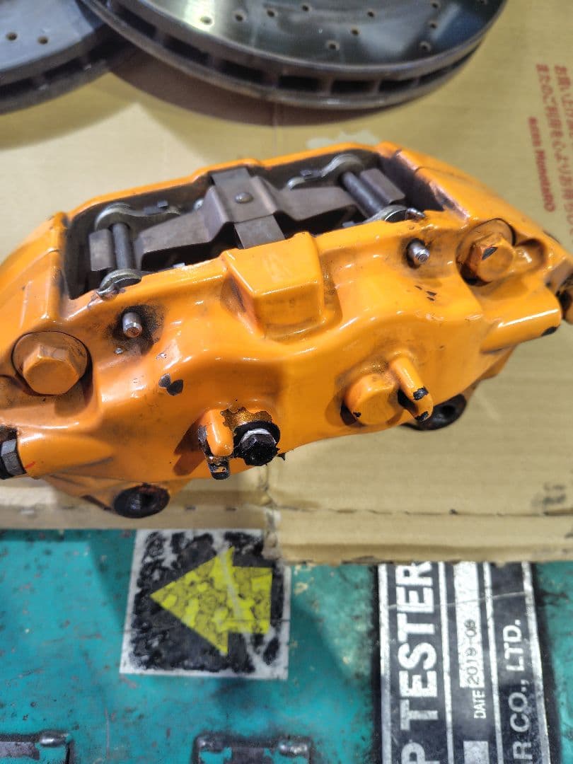 スバル インプレッサ純正 ブレンボキャリパー ローターセット