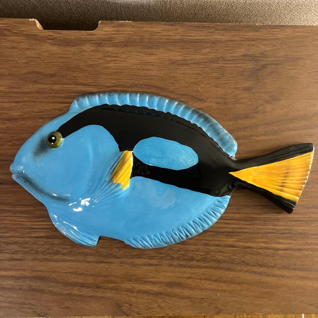 オーストラリア バイロンベイ製サージョンフィッシュ ガラス風オブジェインテリア