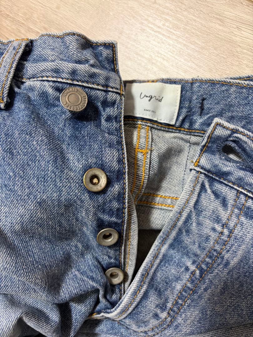 Ungrid アングリッド　リメイクデザインルーズデニム　23