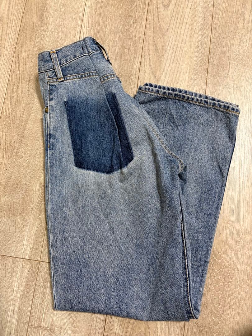 Ungrid アングリッド　リメイクデザインルーズデニム　23