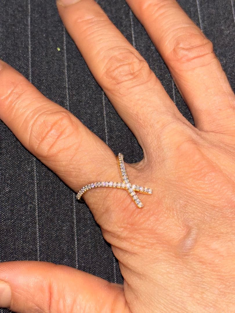 オジュール　13号以上okモアサナイトパヴェリングodul 8号 新品