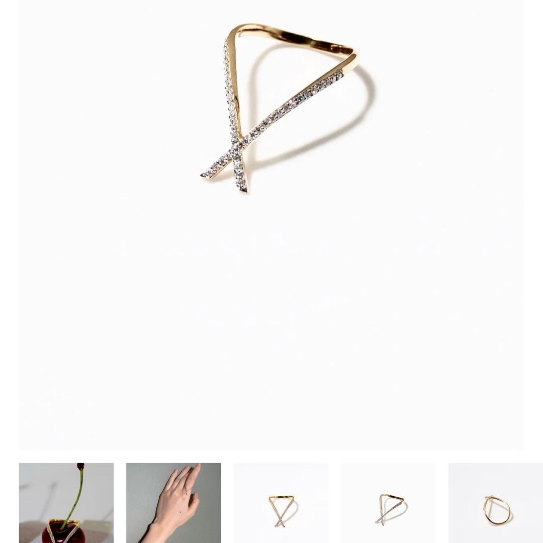 オジュール　13号以上okモアサナイトパヴェリングodul 8号 新品