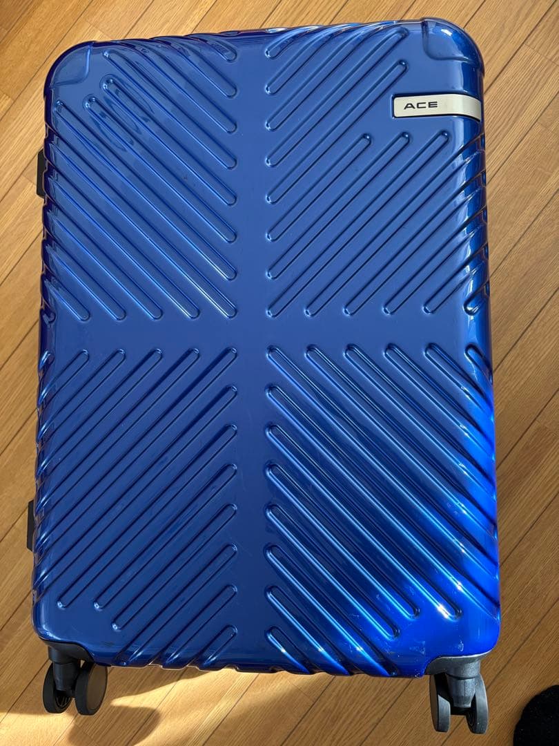エコメルカリ便のみ対応　1度使用　エース　ACE 57L スーツケース