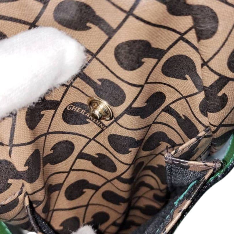 未使用級 ゲラルディーニ トートバック ワンショルダー ソフティ ハーフムーン