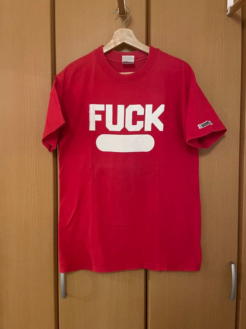 GOODENOUGH FUCK TシャツSize M 当時物