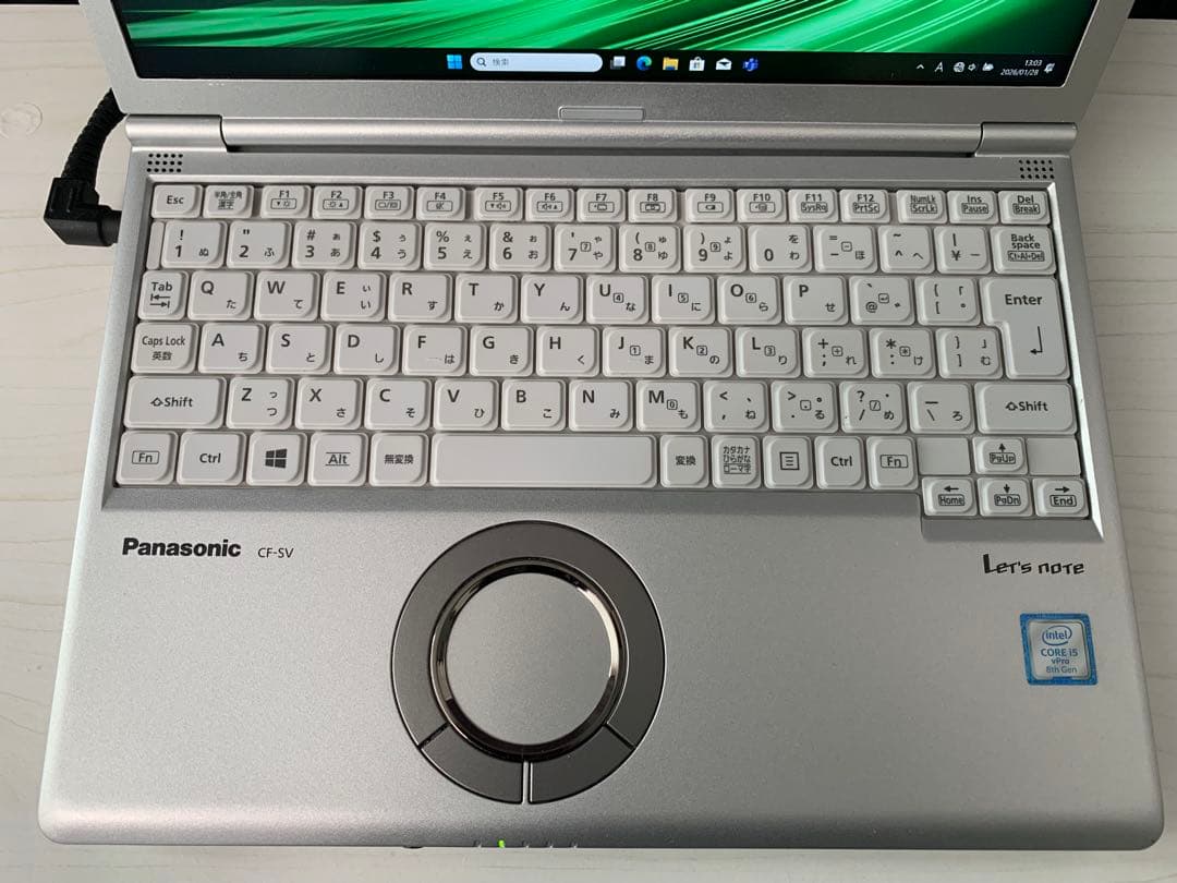 Let’s note CF‑SV8 中古 第8世代i5 ノートPC②