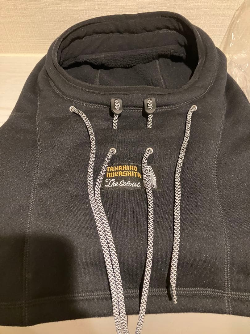 ソロイスト soloist 22aw フリース　バラクラバ　フーディー