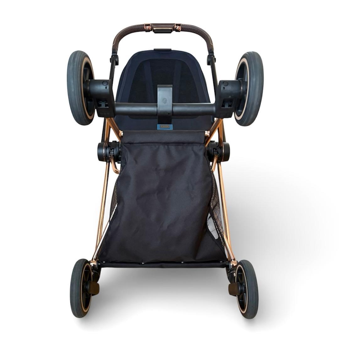 L*a様 ✨極美品✨cybex MIOS ベビーカー ローズゴールド ネイビー