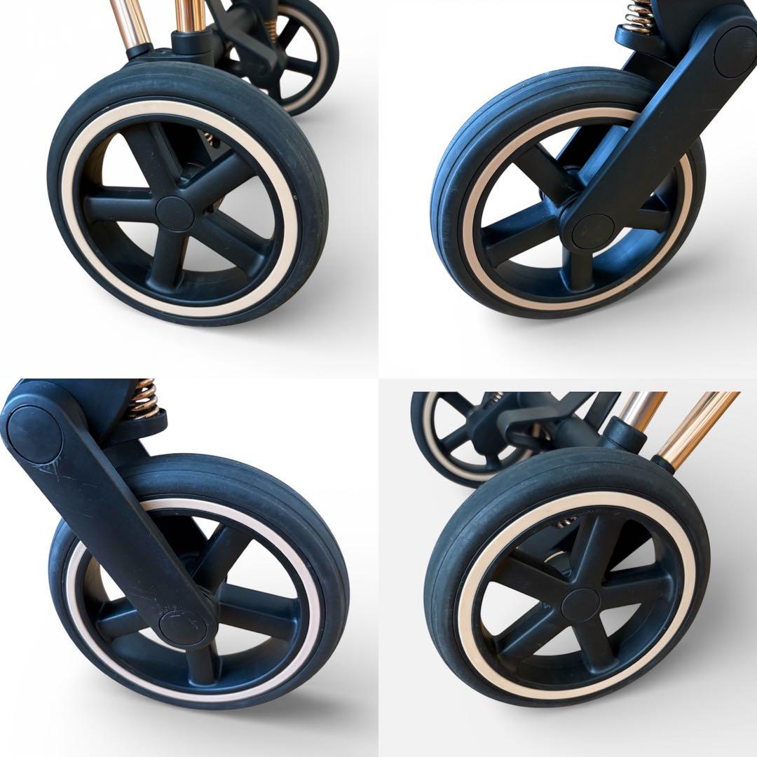 L*a様 ✨極美品✨cybex MIOS ベビーカー ローズゴールド ネイビー