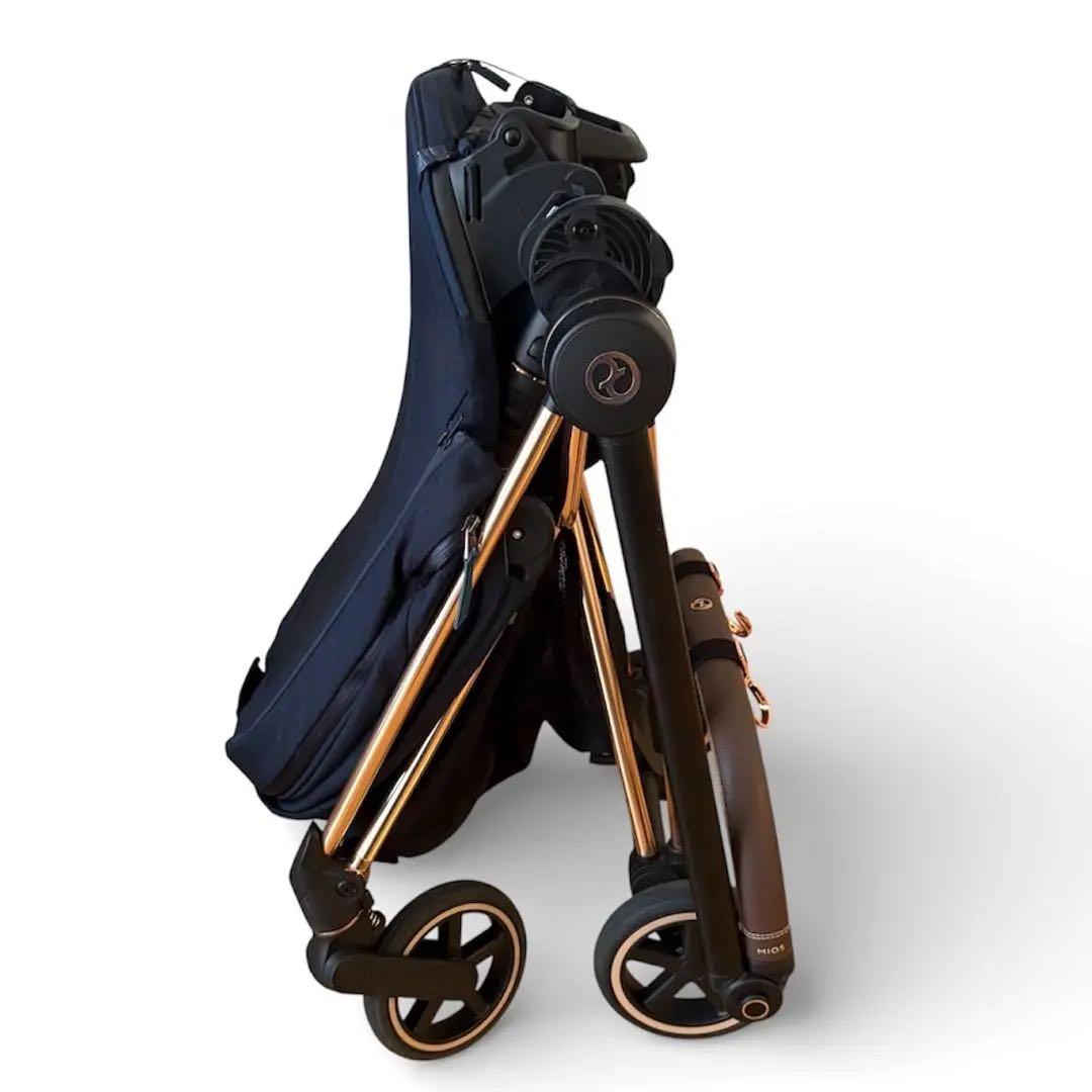 L*a様 ✨極美品✨cybex MIOS ベビーカー ローズゴールド ネイビー