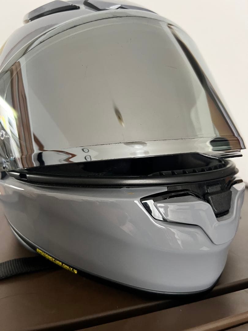 SHOEI Z-8 ミラーシールド　B+COM talk付き