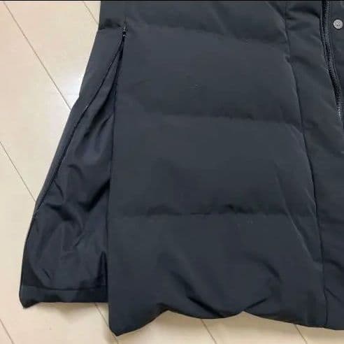 【美品】ZARA　ロングダウンジャケット　フードつき