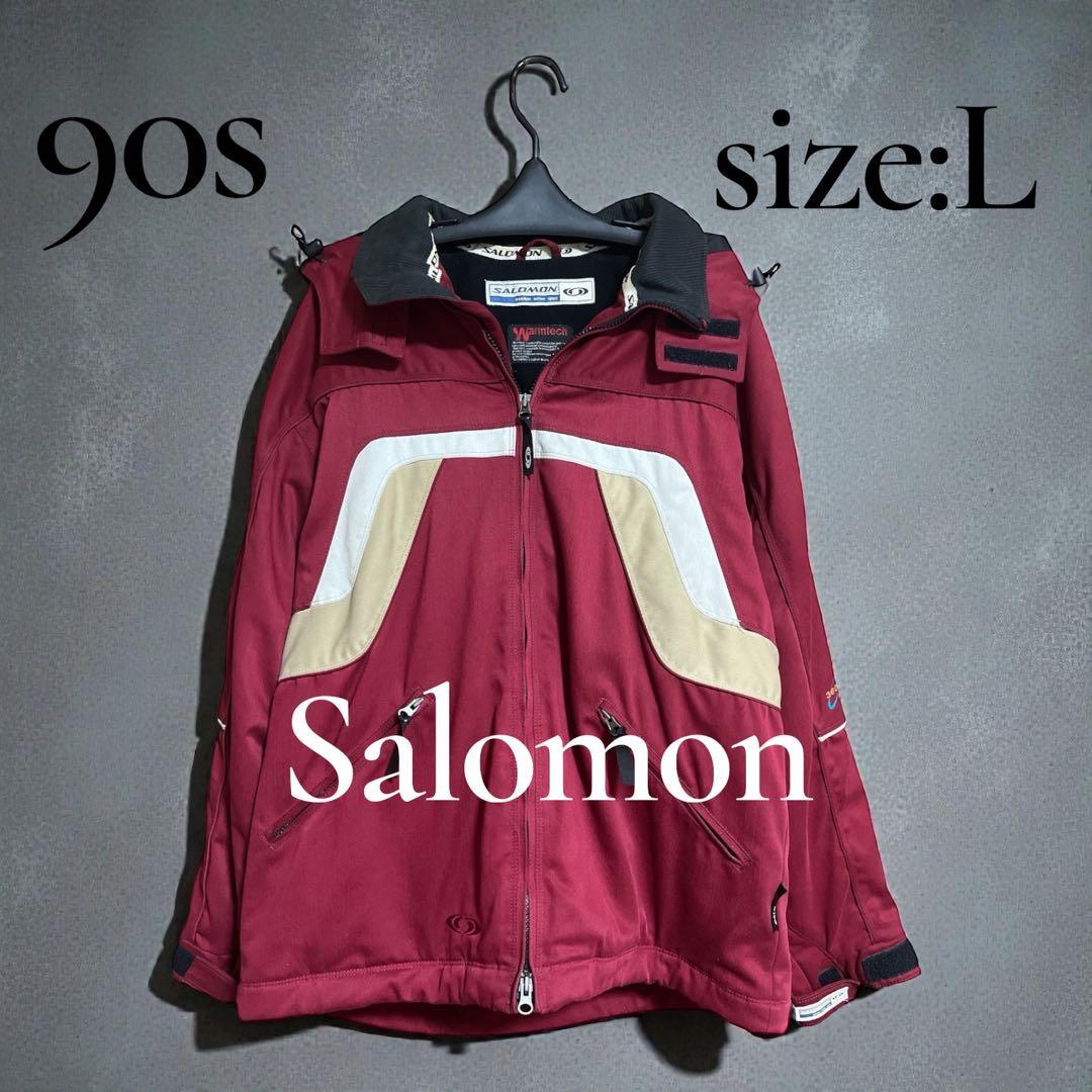90s✨ SALOMON 2way jacket tech系 y2k 裏原