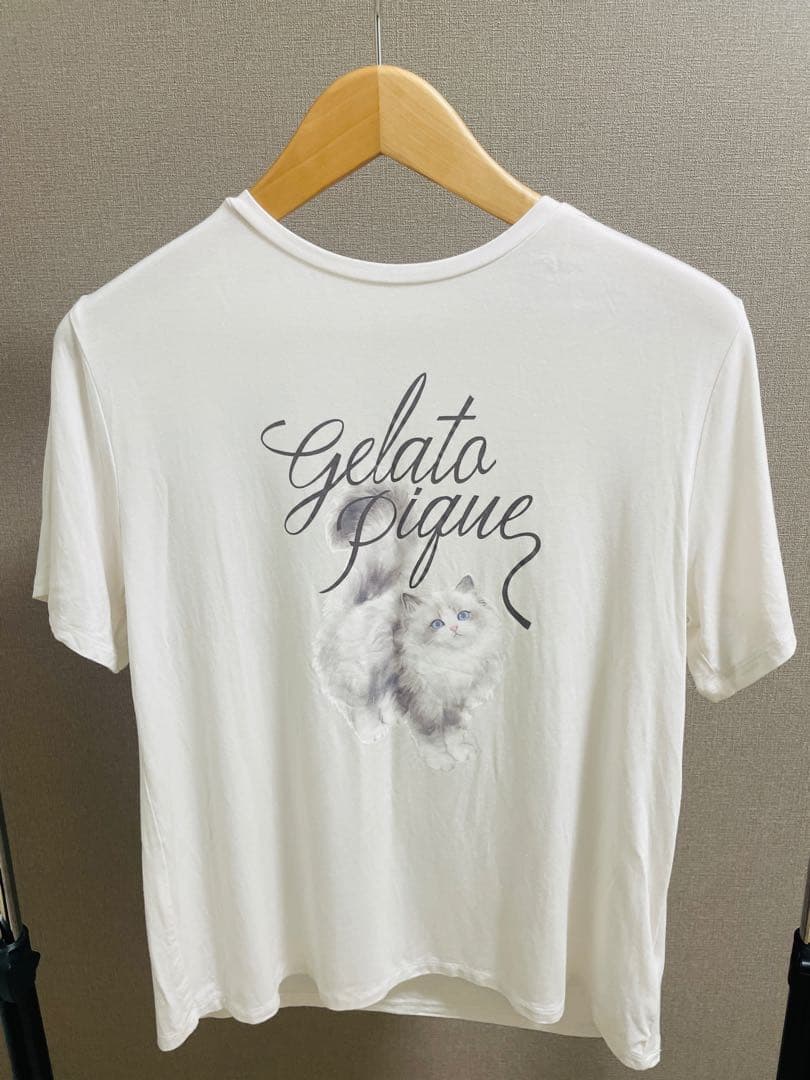 Gelato Pique ジェラートピケ猫柄ルームウェア3点セット