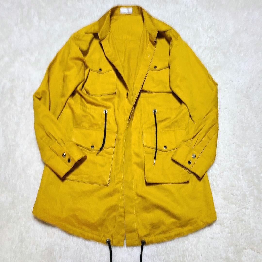 【美品】近年モデル　ハザマ　経年真価のシャツ　ライトアウター　オーバーサイズ　M