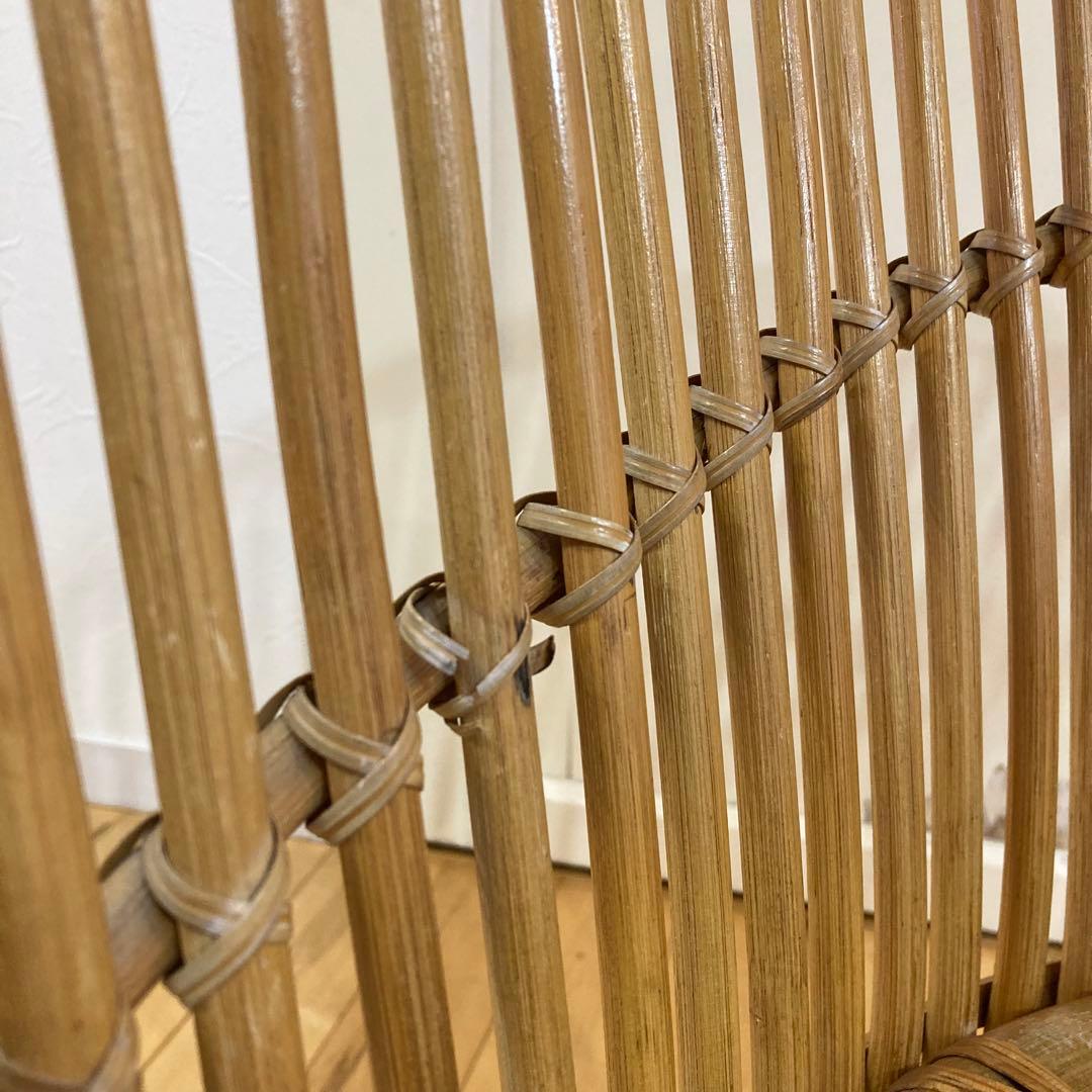 ☆アンティーク☆ ラタン　籐　チェア　古道具
